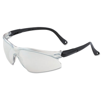 Ansell Visio™ Economy Safety Glasses, Indoor/Outdoor, Anti-Scratch, Black Frame (412-14476) Each