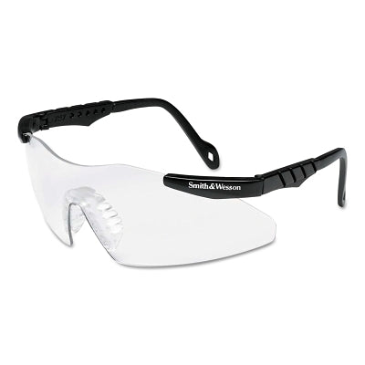 Kimberly-Clark Magnum® 3G Safety Glasses, Clear Polycarbonate Lens, Uncoated, Black, Nylon, Small (412-19822) Each