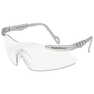 Kimberly-Clark Magnum® 3G Safety Glasses, Clear Polycarbonate Lens, Uncoated, Platinum, Nylon, Universal (412-19961) Each