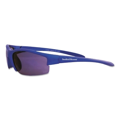 Kimberly-Clark Equalizer Safety Glasses, Blue Mirror Polycarbonate Lens, Uncoated, Blue, Nylon (412-21301) Each