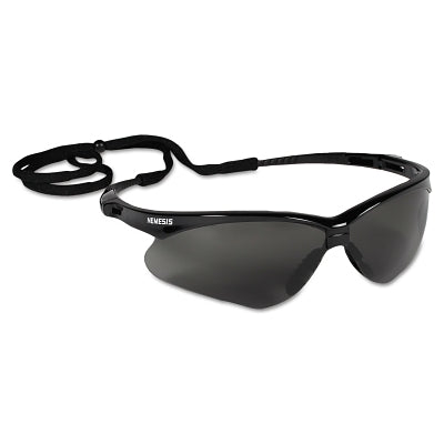 Ansell V30 Nemesis™ Safety Glasses, Smoke, Polycarbonate Lens, Anti-Fog, Black Frame/Temples, Nylon (412-22475) 1 Pair