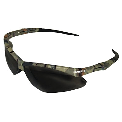 Ansell V30 Nemesis™ Safety Glasses, Smoke, Polycarbonate Lens, Anti-Fog, Camouflage Frame/Temples, Nylon (412-22609) 1 Pair