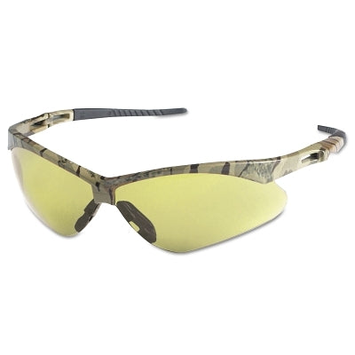 Ansell V30 Nemesis™ Safety Glasses, Amber, Polycarbonate Lens, Anti-Fog, Camouflage Frame/Temples, Nylon (412-22610) 1 Pair