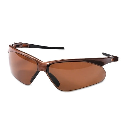 Kimberly-Clark V30 Nemesis™ Polarized Safety Glasses, Brown, Polycarbonate Lens, Anti-Scratch, Brown Frame/Temples, Nylon (412-28637) 1 Pair