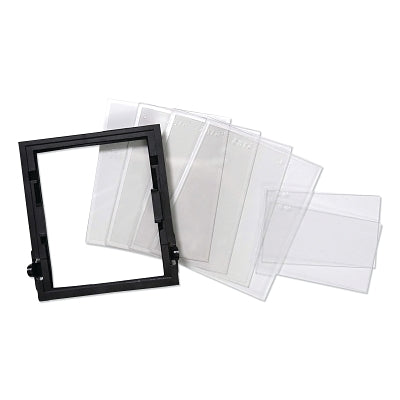 Jackson Safety® Insight Clear Safety Plate Kit, 5 in x 5 in x 1/2 in, Polycarbonate, Clear (138-41589) 1 Kit