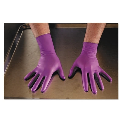 Kimberly-Clark Purple Nitrile-Xtra™ Disposable Gloves, 6 mil Palm, Large, Purple (412-50603) 50 EA / BX