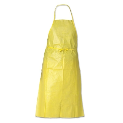 Ansell A70 Chemical Spray Protection Aprons, 44 in, Yellow (412-97790) 100 EA / CA