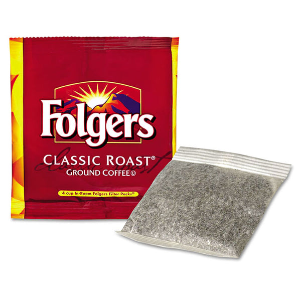 Folgers® Coffee Filter Packs, Regular, In-Room Lodging, .6oz, 200/Carton (FOL06546)