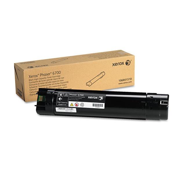 Xerox® 106R01510 High-Yield Toner, 18,000 Page-Yield, Black (XER106R01510)