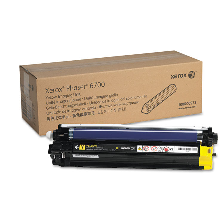 Xerox® 108R00973 Imaging Unit, 50,000 Page-Yield, Yellow (XER108R00973) Each