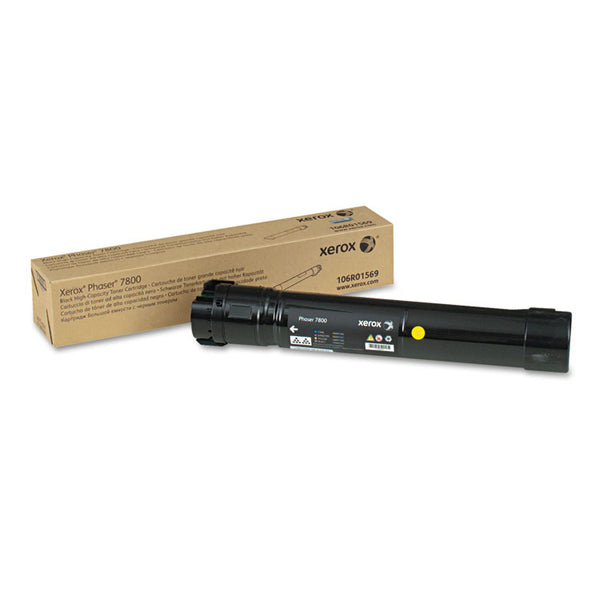 Xerox® 106R01569 High-Yield Toner, 24,000 Page-Yield, Black (XER106R01569)