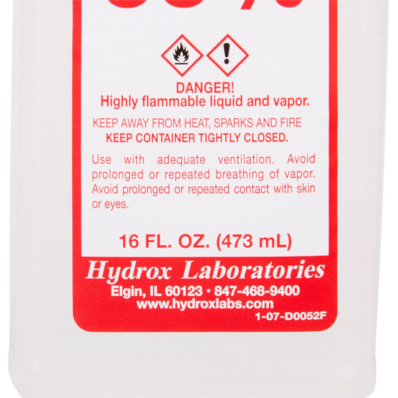 McKesson Brand Antiseptic Isopropyl Alcohol Topical Liquid 16 oz. Bottle (704316_CS) 12/CS