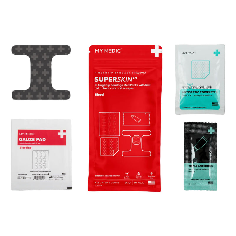 My Medic™ SUPERSKIN™ Fingertip First Aid Kit Pouch (1234459_EA) 1/EA