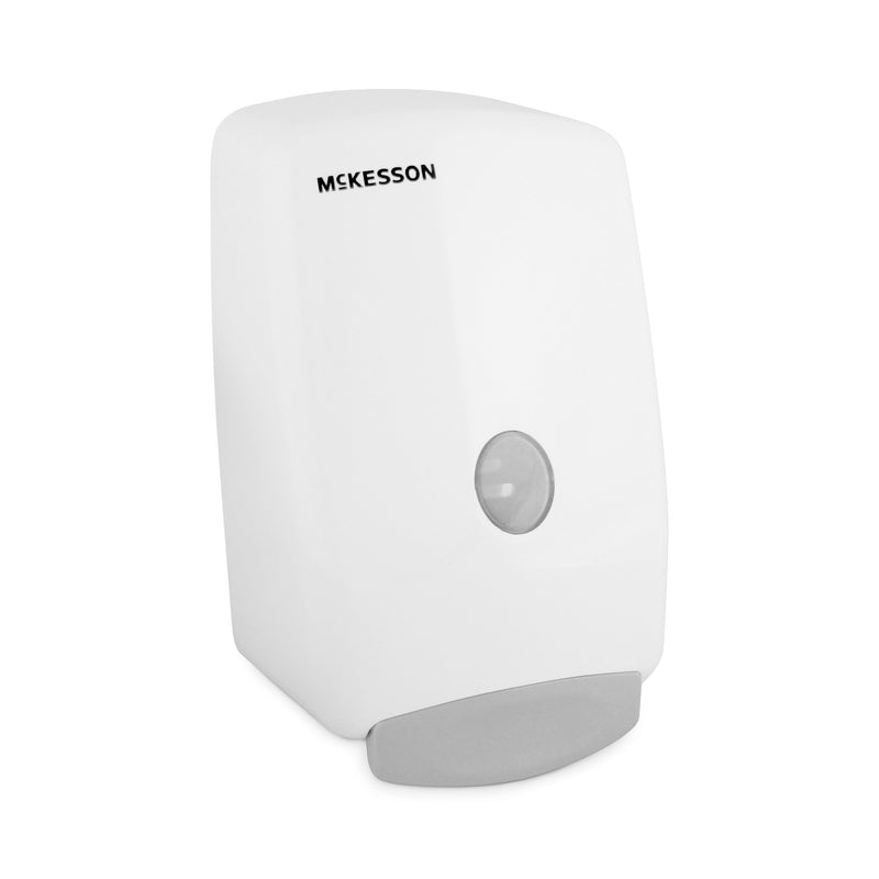 McKesson Soap Dispenser White Plastic Manual Push 2000 mL Wall Mount (468280_EA) 1/EA