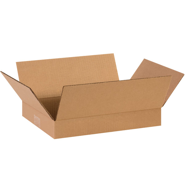 14 x 10 x 2" Flat Corrugated Boxes (14102) Bundle Of 25