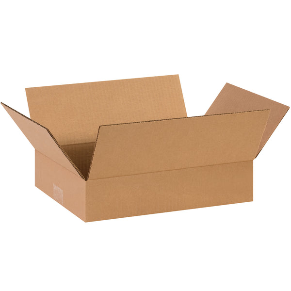 14 x 10 x 3" Flat Corrugated Boxes (14103) Bundle Of 25