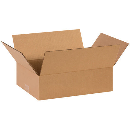 14 x 10 1/8 x 4 5/8" Corrugated Boxes for Hexpand 2 Bottle Shipper Inserts (WBS200) Case Of 25