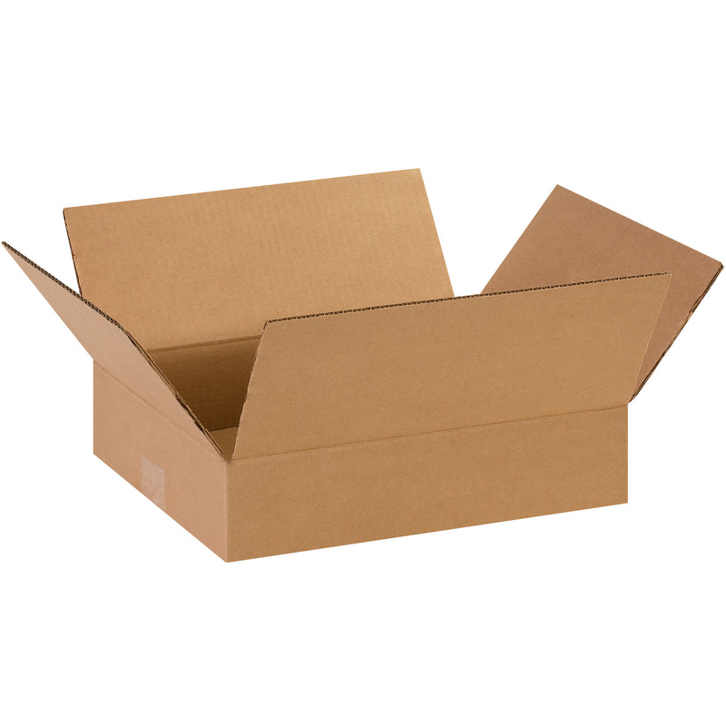 14 x 11 x 3" Flat Corrugated Boxes (14113) Bundle Of 25