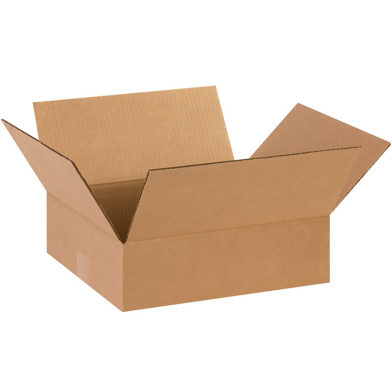 14 x 12 x 4" Flat Corrugated Boxes (14124) Bundle Of 25