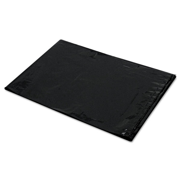 Trinity Plastics Low-Density Can Liners, 60 gal, 22" x 58", Black, 100/Carton (TRNML3858X) Case of 100
