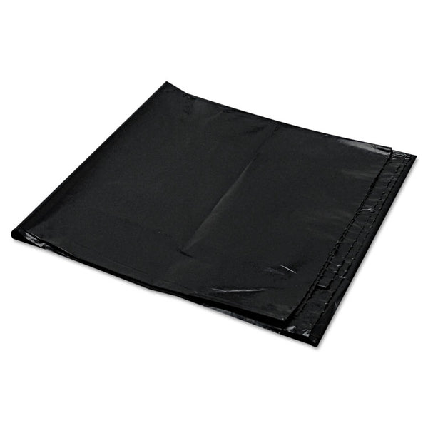 Trinity Plastics Low-Density Can Liners, 56 gal, 1.6 mil, 43" x 47", Black, 100/Carton (TRNML4347X) Case of 100