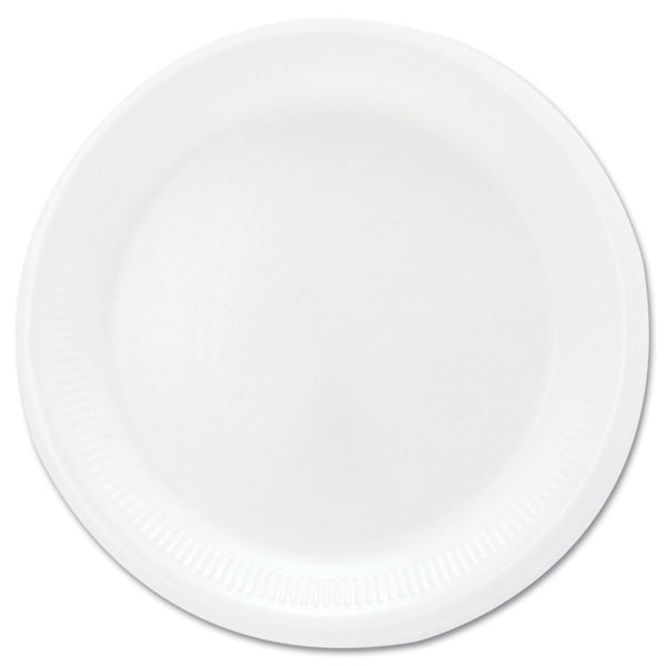Dart® Mediumweight Foam Dinnerware, Plates, 6" dia, White, 125/Pack (DCC6PWQRPK)