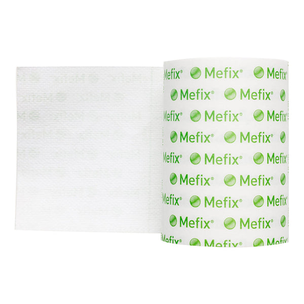 Mefix® Perforated Dressing Retention Tape with Liner White 4 Inch X 11 Yard Nonwoven Spunlace Polyester NonSterile (684056_EA) 1/EA
