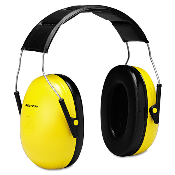 3M™ Optime 98 H9A Earmuffs, 25 dB NRR, Yellow/Black (MMMH9A)
