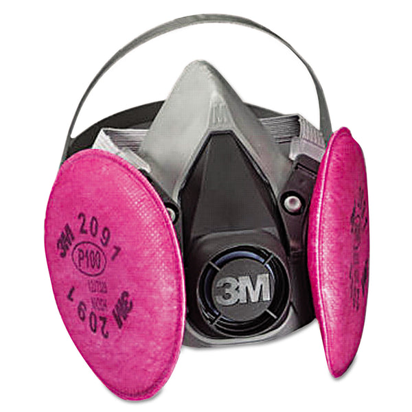 3M Half Facepiece Respirator 6000 Series, Reusable (MCO6291) Each
