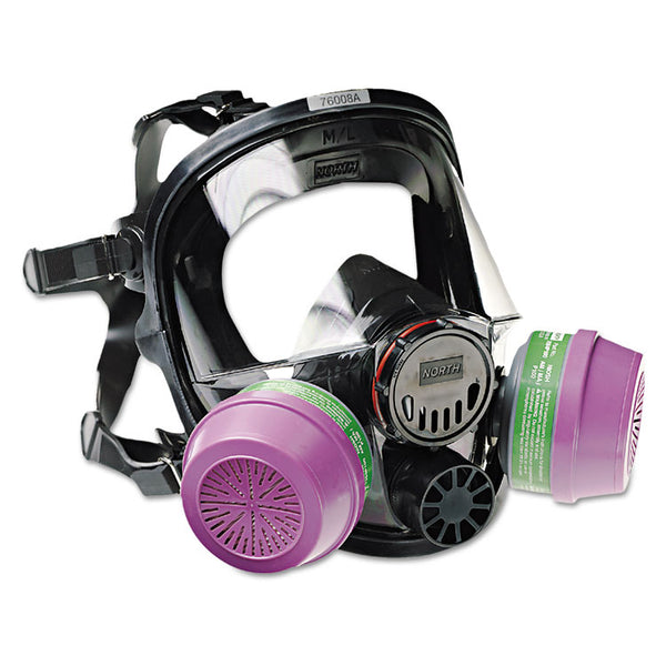 North Safety® 7600 Series Full-Facepiece Respirator Mask, Medium/Large (NSP760008A) Each