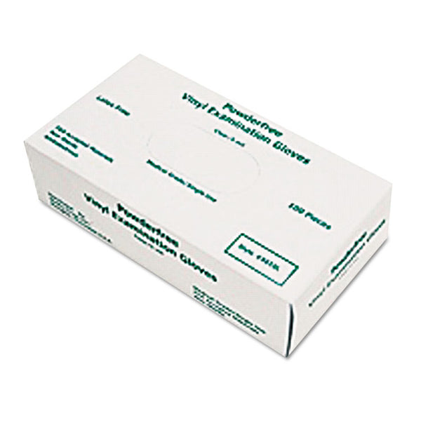 MCR™ Safety Disposable Vinyl Gloves, Large, 5 mil, Medical Grade, 100/Box (MPG5010L) Box of 100