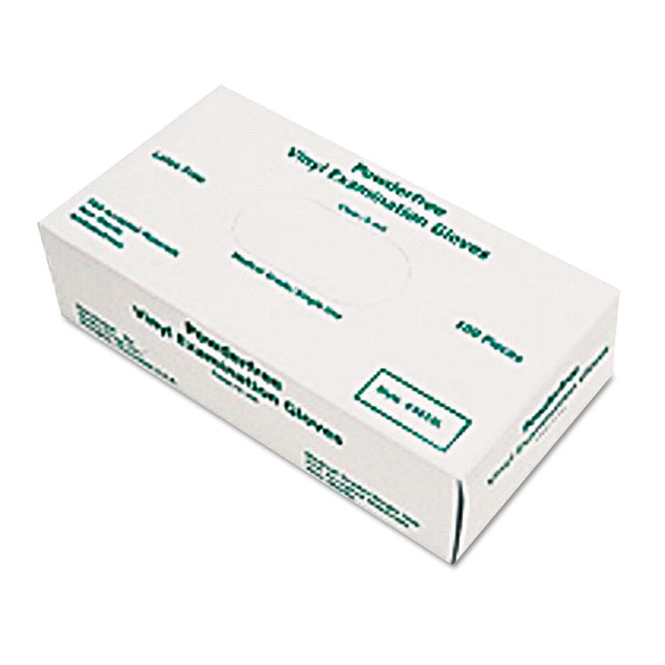 MCR™ Safety Disposable Vinyl Gloves, Large, 5 mil, Medical Grade, 100/Box (MPG5010L) Box of 100