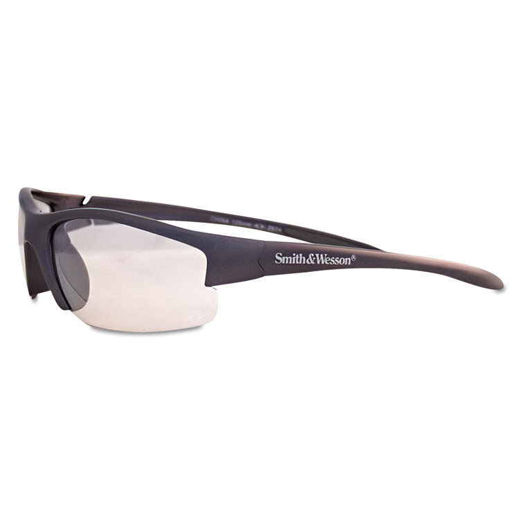 Smith & Wesson® Equalizer Safety Glasses, Gunmetal Frame, Clear Lens (SMW21294)