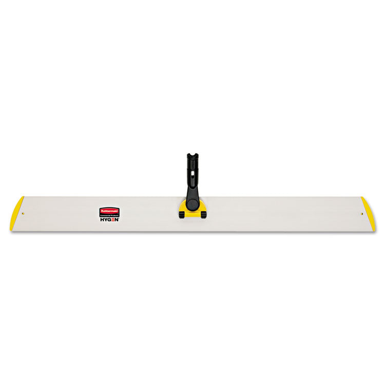 Rubbermaid® Commercial HYGEN™ HYGEN Quick Connect Single-Sided Frame, 35" x 3", Yellow (RCPQ580YEL)