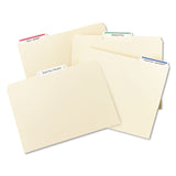 Avery® Printable 4" x 6" - Permanent File Folder Labels, 0.69 x 3.44, White, 7/Sheet, 36 Sheets/Pack, (5200) (AVE05200) Pack of 252