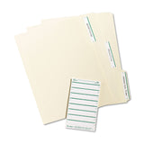 Avery® Printable 4" x 6" - Permanent File Folder Labels, 0.69 x 3.44, White, 7/Sheet, 36 Sheets/Pack, (5203) (AVE05203) Pack of 252