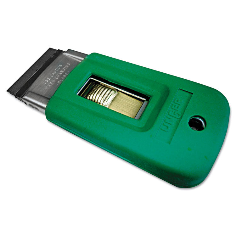 Unger® ErgoTec Safety Scraper with Rubber Cover,  Accepts 1 1/2" Blade (UNGSR040) Each
