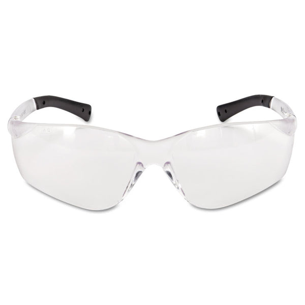 MCR™ Safety BearKat Safety Glasses, Frost Frame, Clear Lens, 12/Box (CRWBK110AFBX) 12 Pairs