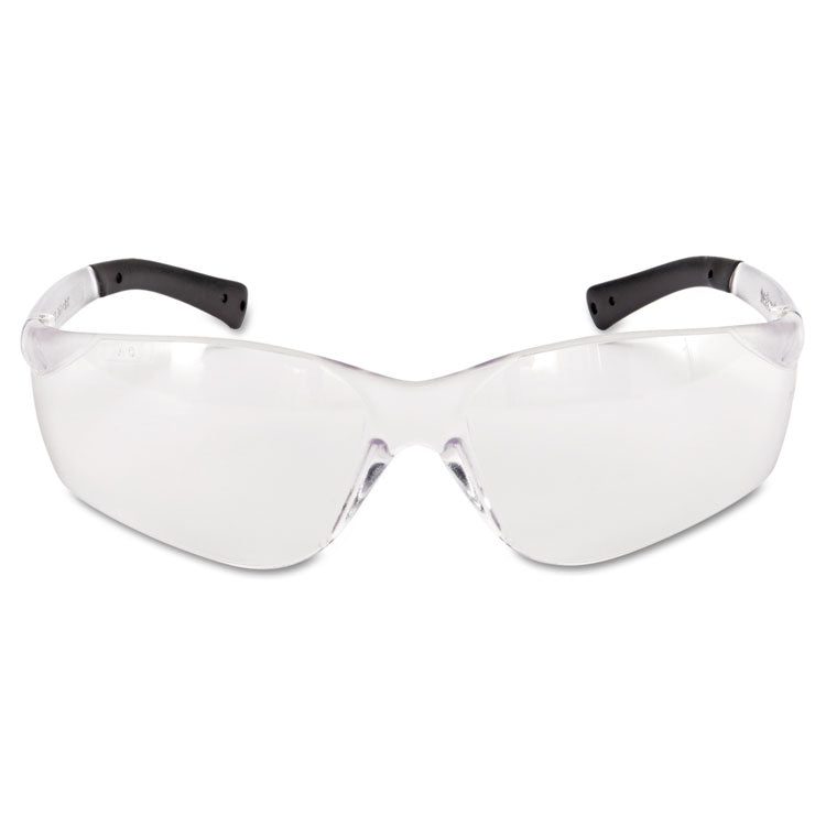 MCR™ Safety BearKat Safety Glasses, Frost Frame, Clear Lens, 12/Box (CRWBK110AFBX)