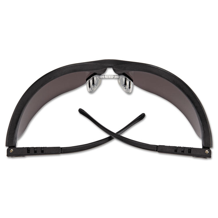 MCR™ Safety Klondike Safety Glasses, Matte Black Frame, Gray Lens, Each (CRWKD112)