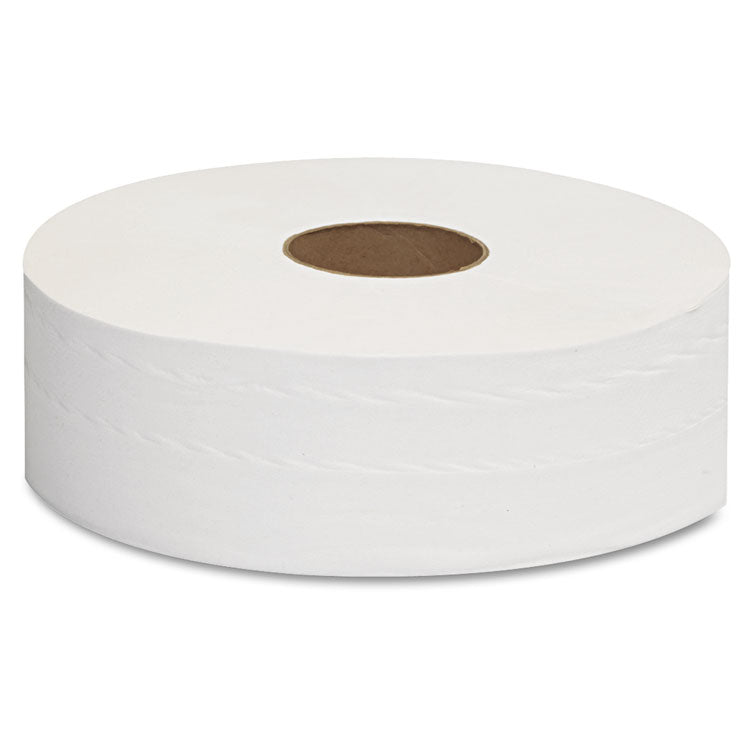 GEN JRT Jumbo Bath Tissue, Septic Safe, 2-Ply, White, 3.3" x 1,375 ft, 12" dia, 6 Rolls/Carton (GEN1513)