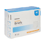 McKesson Classic Unisex Adult Incontinence Brief Medium Disposable Light Absorbency (973142_BG) 24/BG