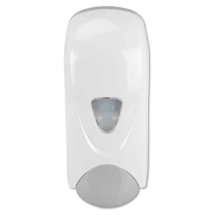 Impact® Foam-eeze Bulk Foam Soap Dispenser with Refillable Bottle, 1,000 mL, 4.88 x 4.75 x 11, White/Gray (IMP9325) Each