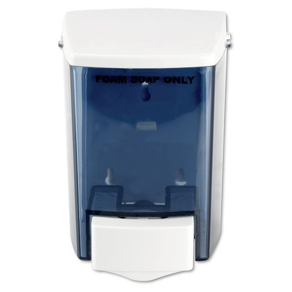 Impact® Encore Foam-eeze Bulk Foam Soap Dispenser, See Thru, 900 mL, 4.5 x 4 x 6.25, White (IMP9335)