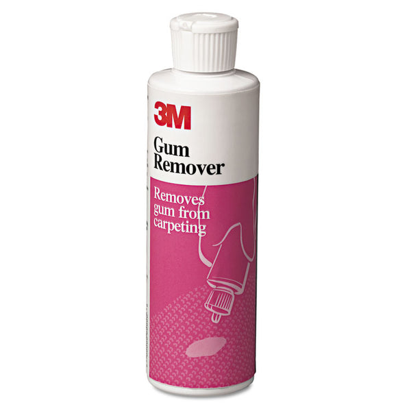 3M™ Gum Remover, Orange Scent, Liquid, 8 oz. Bottle, 6/Carton (MMM34854CT)