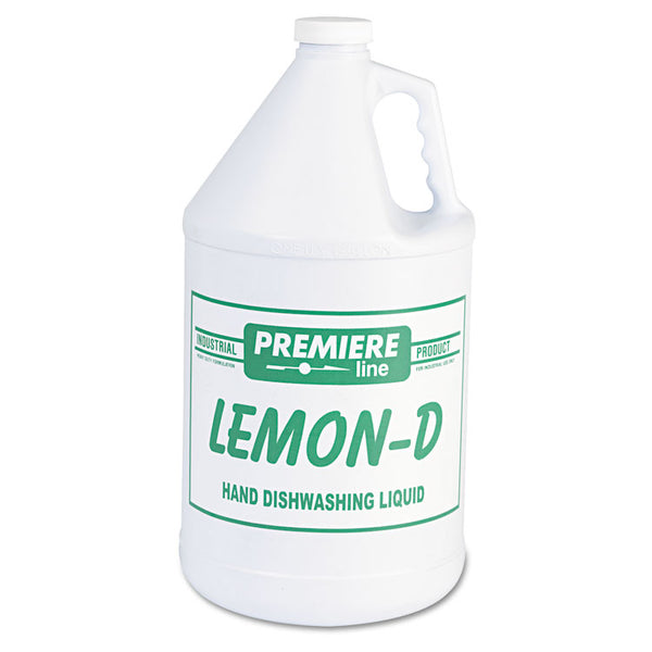 Kess Lemon-D Dishwashing Liquid, Lemon, 1 gal, Bottle, 4/Carton (KESLEMOND) Case of 4