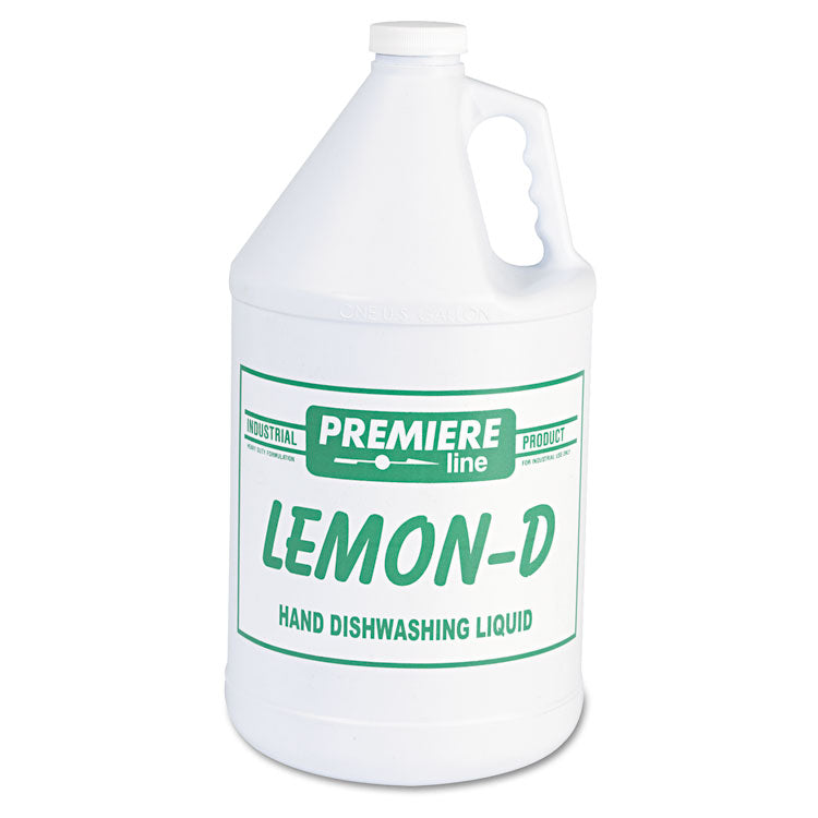 Kess Lemon-D Dishwashing Liquid, Lemon, 1 gal, Bottle, 4/Carton (KESLEMOND) Case of 4