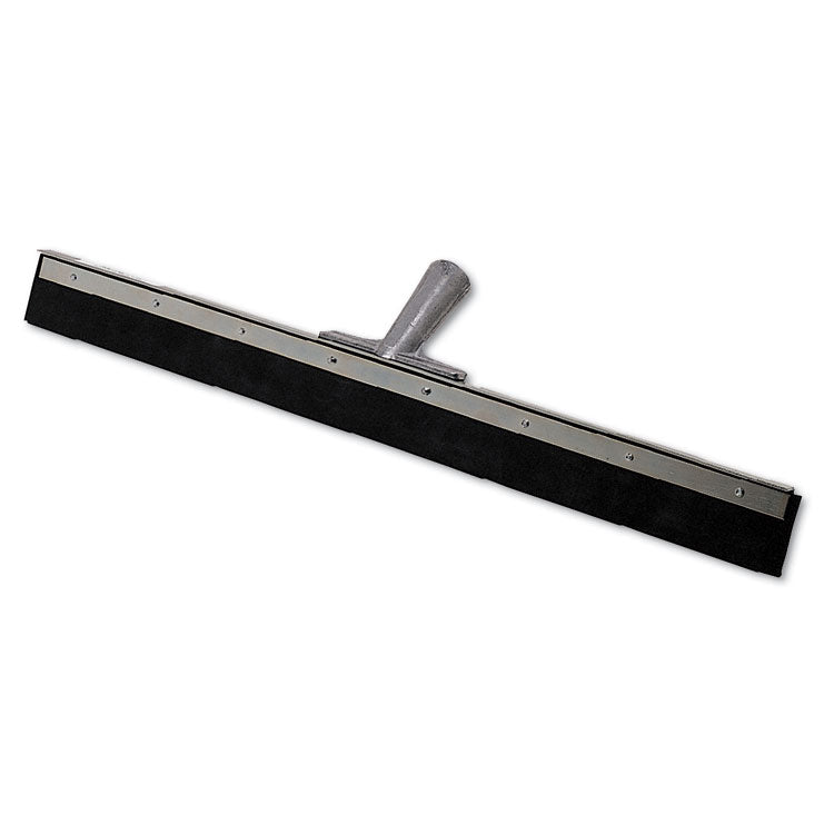 Unger Aquadozer Eco Floor Squeegee,18 Inch Black Rubber Blade, Straight (UNGFE450) Each