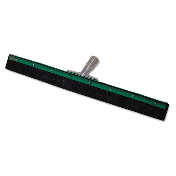 Unger® Aquadozer Heavy-Duty Floor Squeegee, Straight, For Use With: AL14T, 18" Wide Blade, Black/Green (UNGFP45)