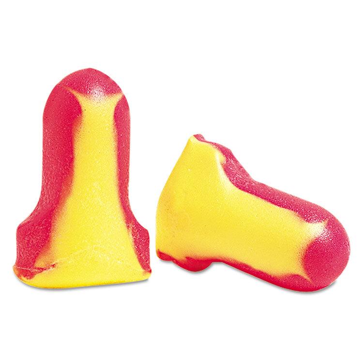 Howard Leight® by Honeywell LL-1 Laser Lite Single-Use Earplugs, Cordless, 32NRR, Magenta/Yellow, 200 Pairs (HOWLL1) Box of 200